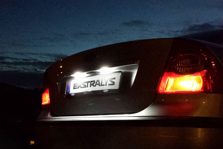 Canlamp LED skiltlys sett (Mercedes T3)