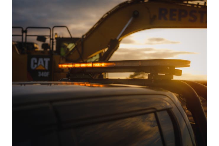 Lumen Alert Advanced 76 cm oransje