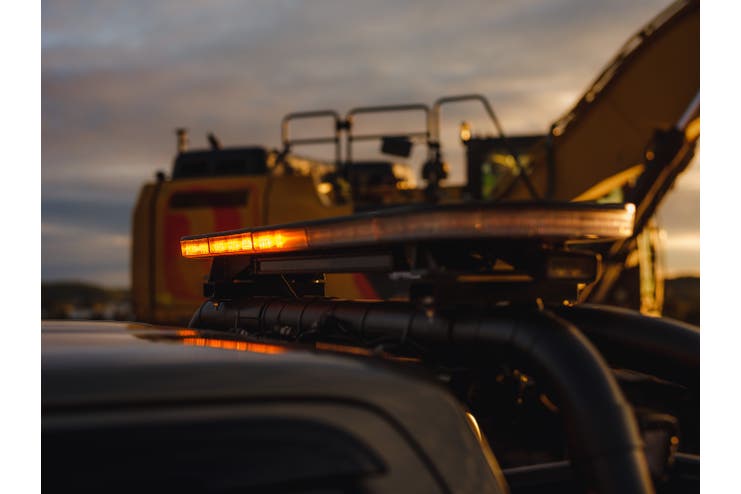 Lumen Alert Advanced 120 cm oransje