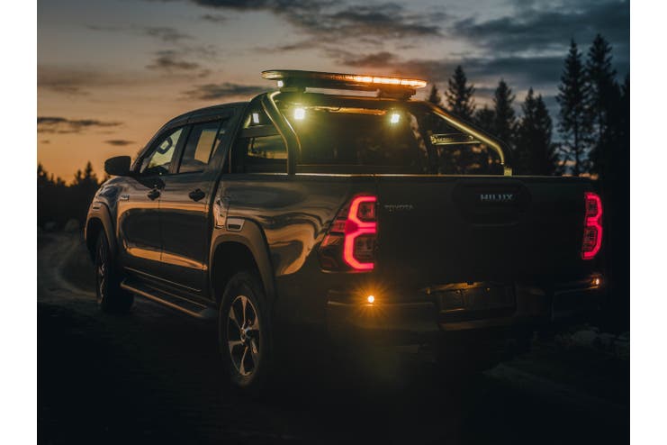 Lumen Alert Advanced 76 cm oransje