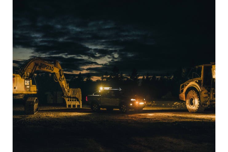 Lumen Alert Advanced 120 cm oransje