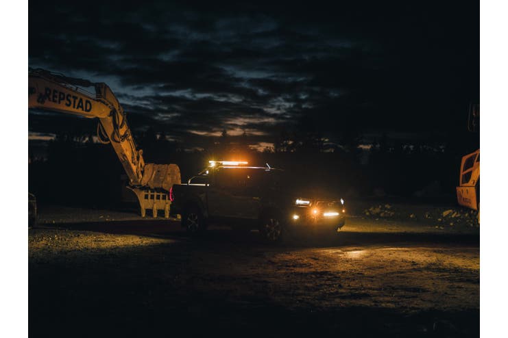 Lumen Alert Advanced 142 cm oransje