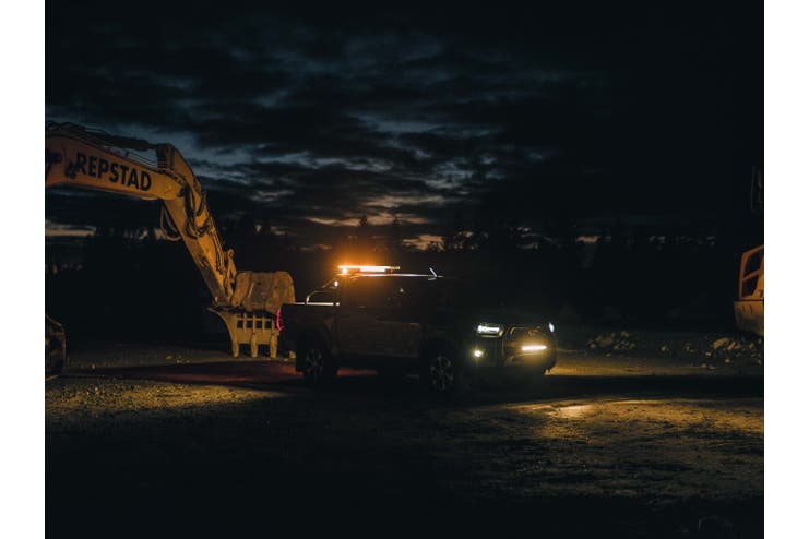 Lumen Alert Advanced 120 cm oransje