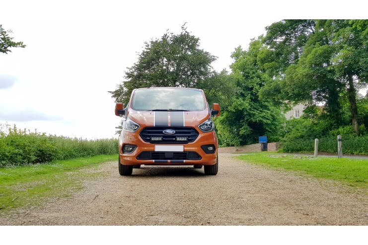 Lazer komplett grillkit Ford Transit Custom 2018+