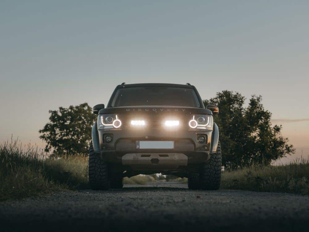 Lazer Land Rover grillbrakett
