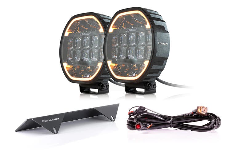 Lumen Cyclops HP7 LED dobbel fjernlyspakke