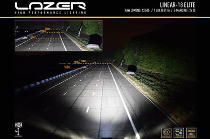 Lazer Linear 18 Elite LED fjernlys