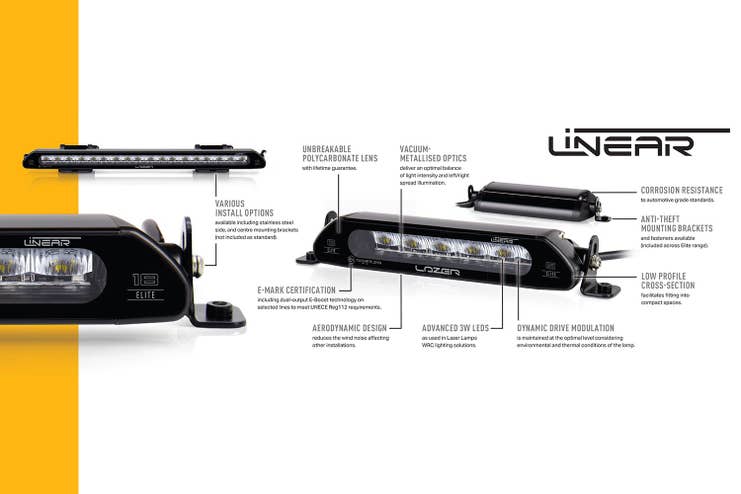 Lazer Linear 24 Elite LED Fjernlys
