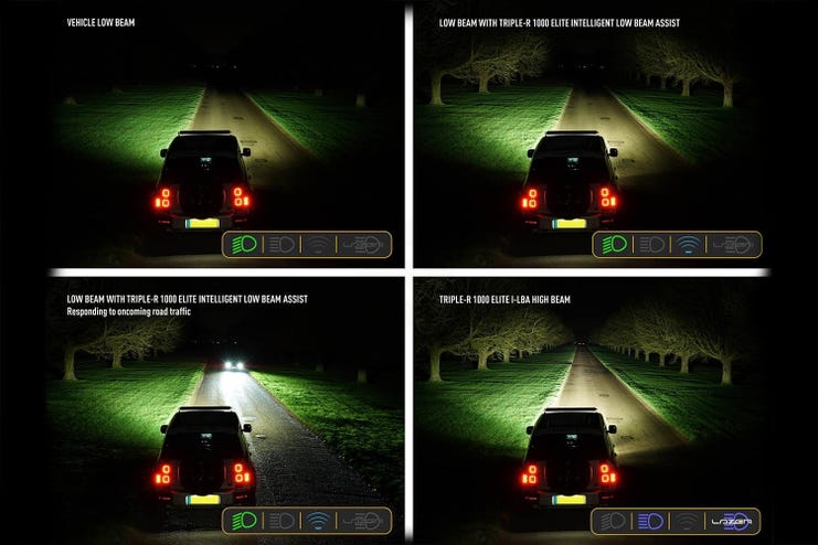 Lazer Triple-R 1000 Elite LED fjernlys