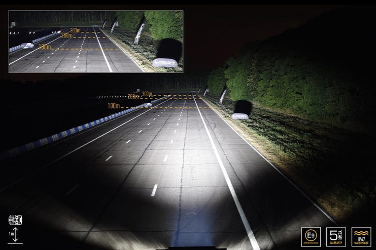 Lazer Linear 42 Godkjent LED fjernlys