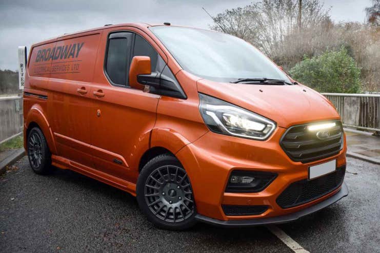 Lazer grillkit Ford Transit Custom MS-RT