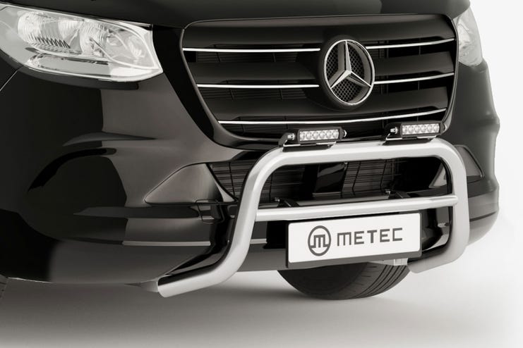 Metec kufanger Mercedes Sprinter 18+ krom