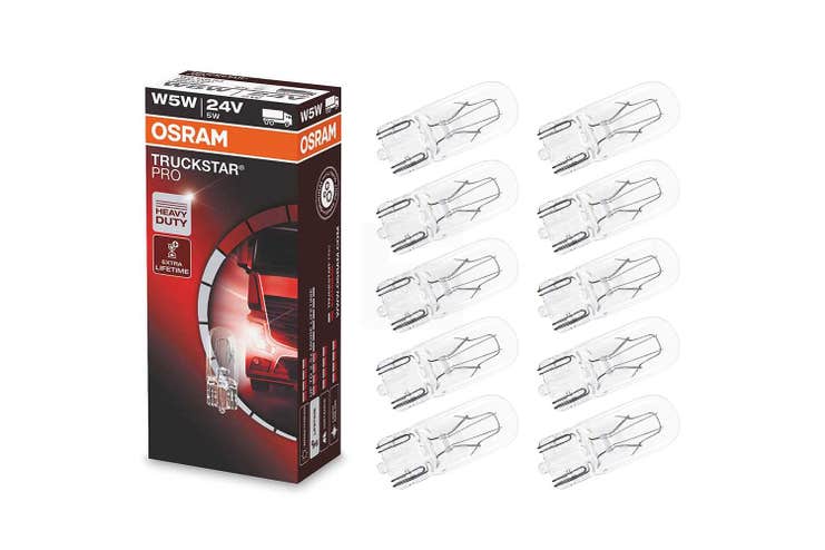 Osram Truckstar Pro W5W 24v halogenpærer
