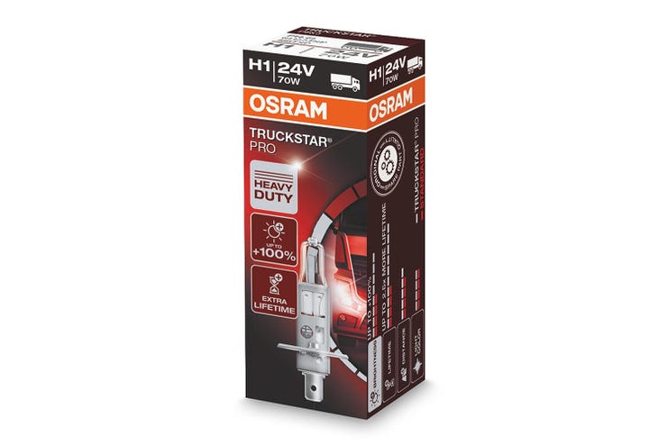 Osram Truckstar Pro H1 24v halogenpære