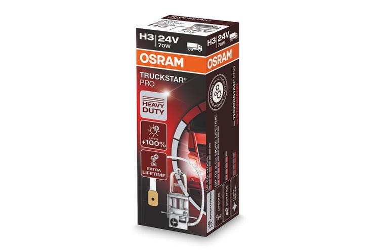 Osram Truckstar Pro H3 24v halogenpære