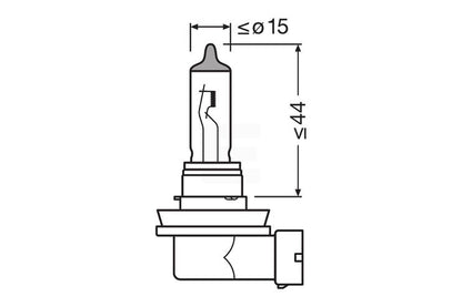 Osram original H11 halogenpære