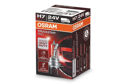Osram Truckstar Pro H7 24v halogenpære