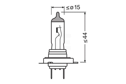Osram Truckstar Pro H7 24v halogenpære