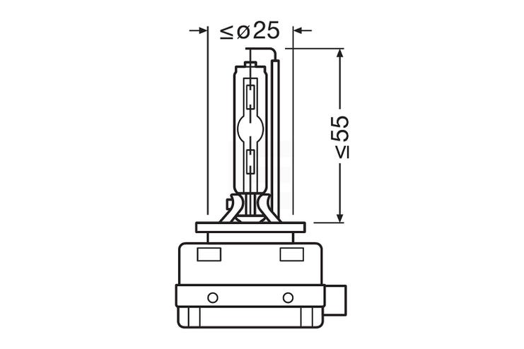 Osram original D1S xenonpære