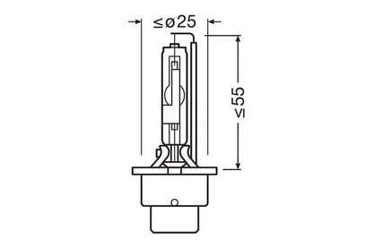 Osram original D4S xenonpære