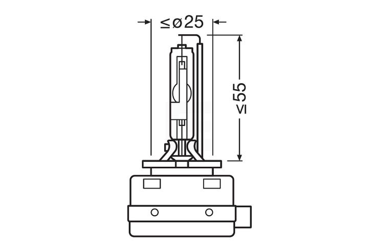 Osram original D8S xenonpære