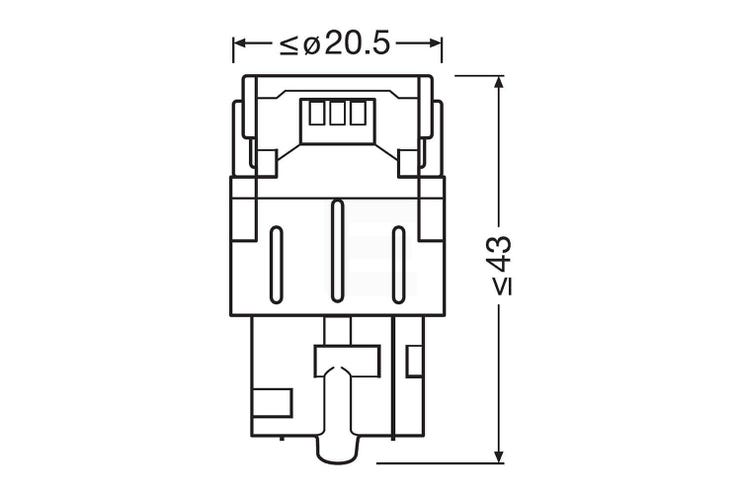 Osram LEDriving SL W21W LED pære