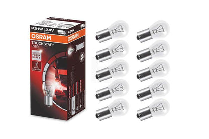 Osram Truckstar Pro P21W 24v halogenpærer