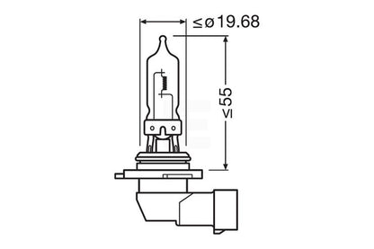 Osram original HB3 halogenpære