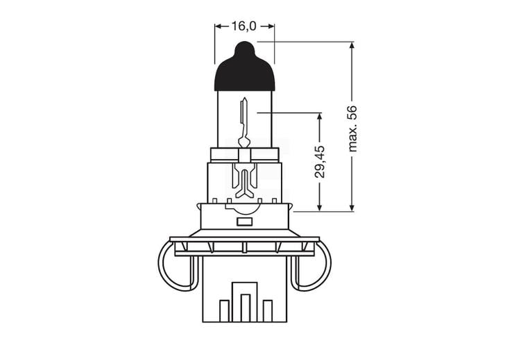 Osram original H13 halogenpære