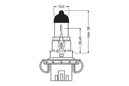 Osram original H13 halogenpære