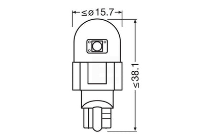 Osram LEDriving SL W16W LED pære