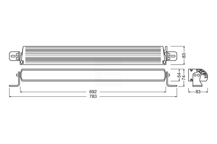 Osram FX750 Kombo Gen2 LED fjernlys