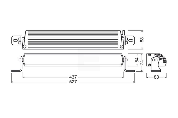 Osram FX500 Kombo Gen2 LED fjernlys