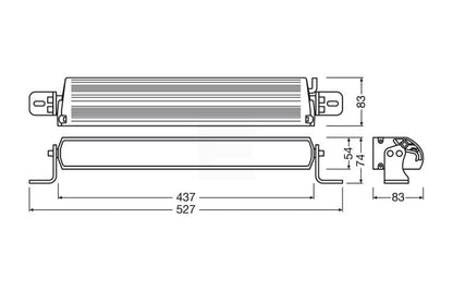 Osram FX500 Kombo Gen2 LED fjernlys