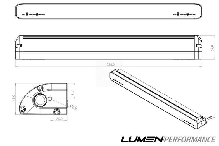 Lumen Helios S20 Performance LED bar
