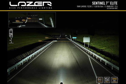 Lazer Sentinel 7 Elite LED fjernlys