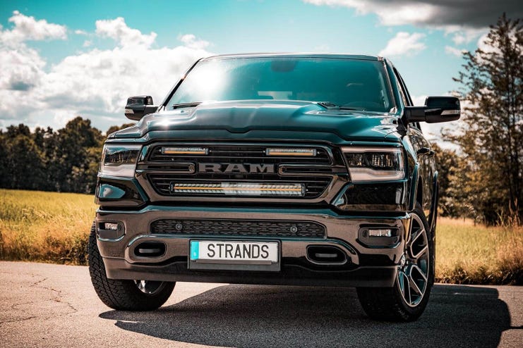 Strands Siberia SR12 LED fjernlys