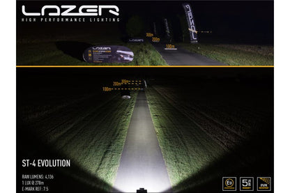 Lazer ST4 EVO LED fjernlys 