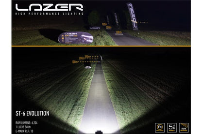  Lazer ST6 EVO LED fjernlys