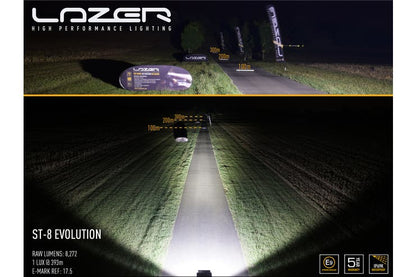 Lazer ST8 EVO LED fjernlys