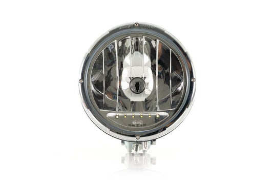 Hella Rallye 3003 fjernlys med LED parklys og krom ring