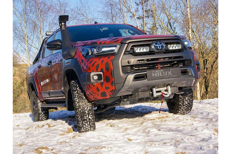 Lazer komplett grillkit Toyota Hilux SR+ Invincible X 2020+