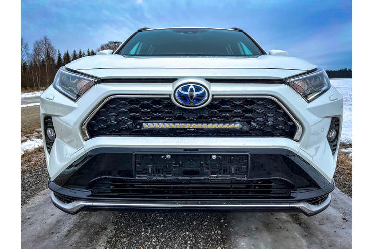 Lazer komplett grillkit Toyota RAV4 Plug-In Hybrid 2019+ grillbrakett
