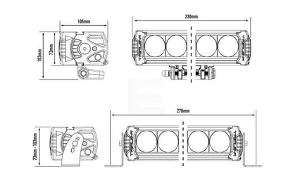 Lazer Triple-R 750 LED fjernlys
