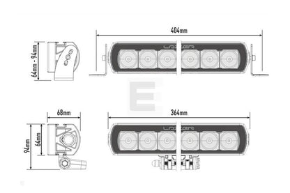 Lazer ST8 EVO LED fjernlys