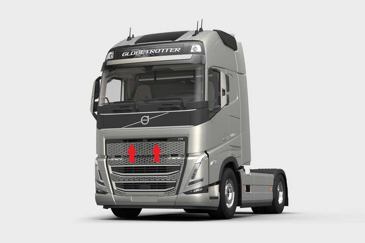 Lumen Volvo Grillbrakett